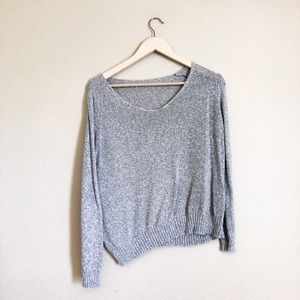 Brandy Melville Light Grey Sweater
